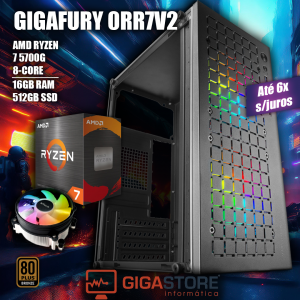 Desktop Gaming RYZEN 7 5700G 16GB RAM 512GB SSD W11